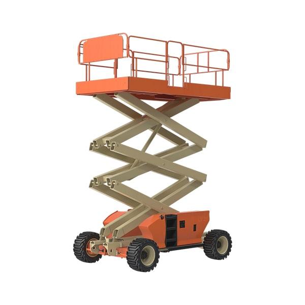 most scissor lifts can reach heights between 20 to 60 feet, depending on the specific model